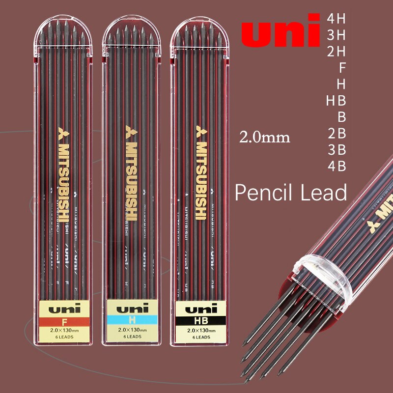 1box UNI Mechanical Pencil Leads 2.0mm   ..